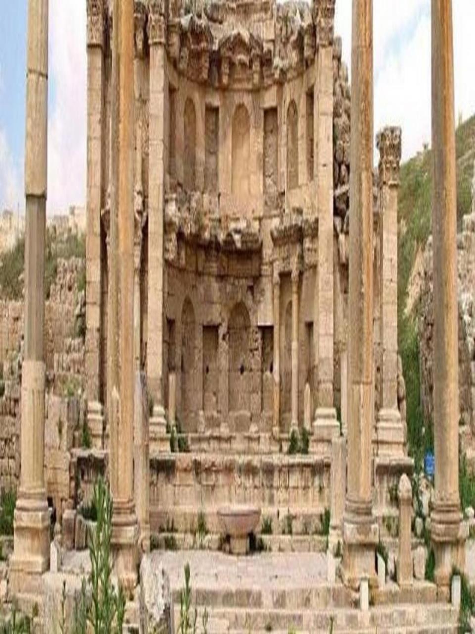 White Tulips Apartment الزنبقة البيضاء Gérasa Exterior foto